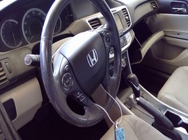 2014 HONDA ACCORD, TAN, EX-L, 2.4L, AT,   A25106